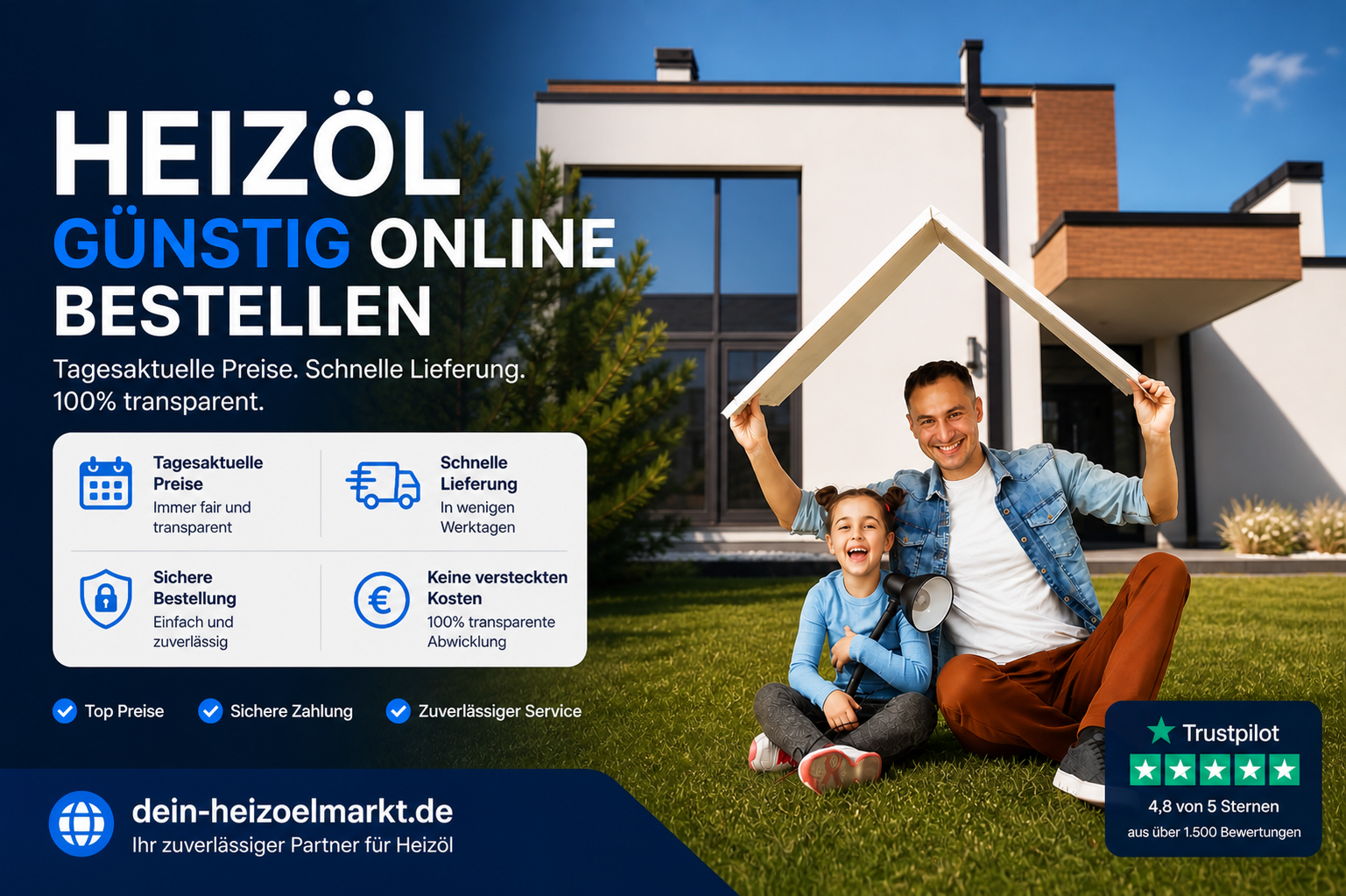 Heizöl online bestellen